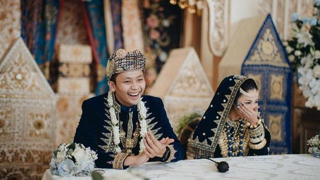 6 Momen Akad Nikah Adik Nikita Willy, Mewah dan Usung Adat Koto Gadang