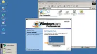 Windows 2000 telah dirilis sejak 17 Februari 2000 silam, atau setahun lebih tua dibandingkan Windows XP.