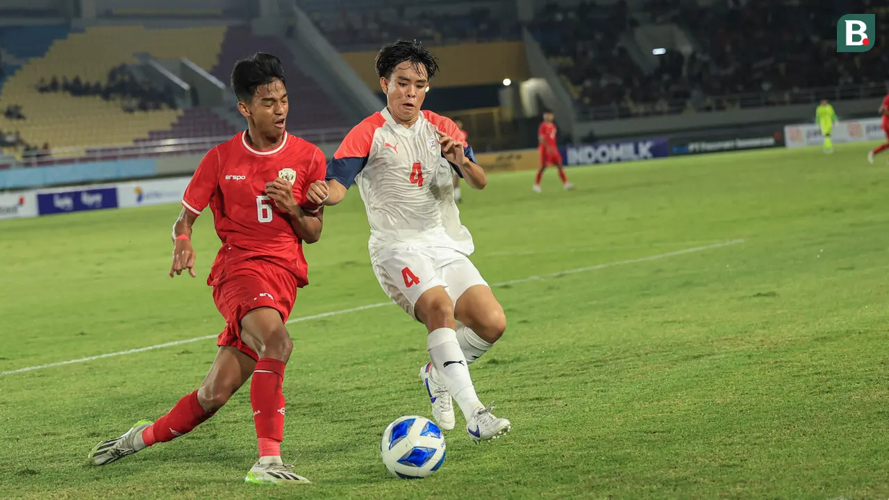 Evandra Floresta - Timnas Indonesia U-16 vs Filipina di Piala AFF U-16 2024