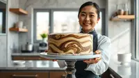 Resep Cake Marmer Lembut dan Berminyak: Panduan Lengkap Membuat Kue Klasik yang Menggugah Selera