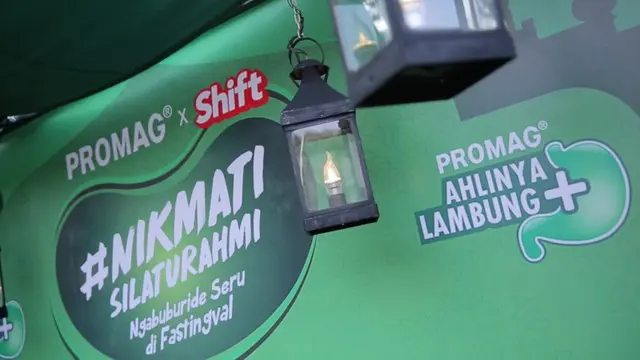 Promag berkerkolaborasi dengan Shift menyelenggarakan Promag Fastingval dengan tema #NikmatiSilaturahmi. Melalui acara ini, Promag mengajak untuk menyempurnakan Ramadhan dengan memperbaiki hubungan antar sesama lewat silaturahmi.