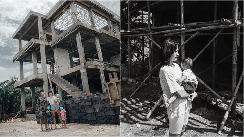 6 Potret Nasib Rumah Dahlia Poland dan Fandy Christian yang Sedang Dibangun di Bali