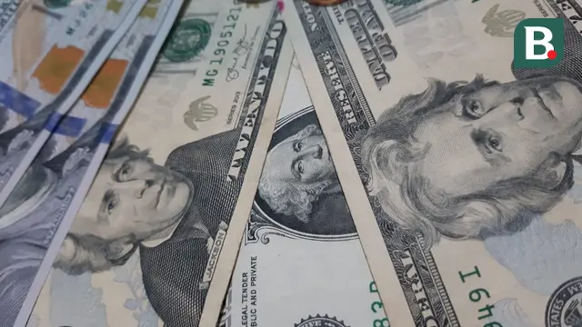 Ilustrasi uang dolar Amerika Serikat