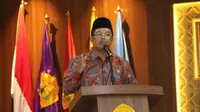 Wakil Ketua MPR RI Mahyudin didaulat menjadi pembicara kunci dan sekaligus membuka secara resmi Sosialisasi Empat Pilar MPR RI 