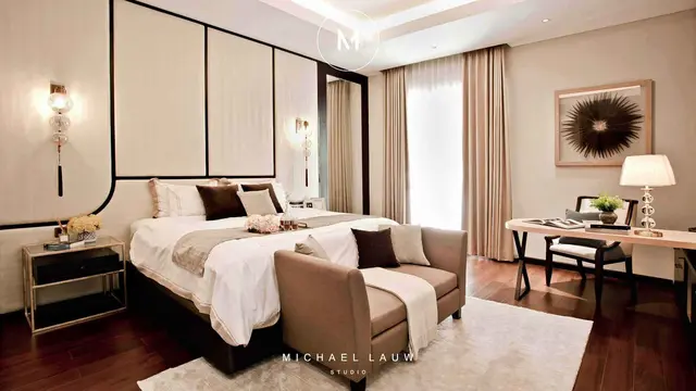 Desain Interior Rumah Eklektik Modern dengan Sentuhan Oriental