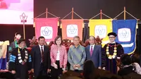 Alumni Jadi Inspirasi, Wamen Ekonomi Kreatif Irene Umar Resmikan Fakultas Seni dan Desain Presiden University