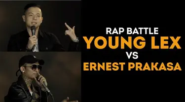 Hadir di studio liputan6.com, Young Lex dan Ernest Prakarsa ditantang Rap Battle.