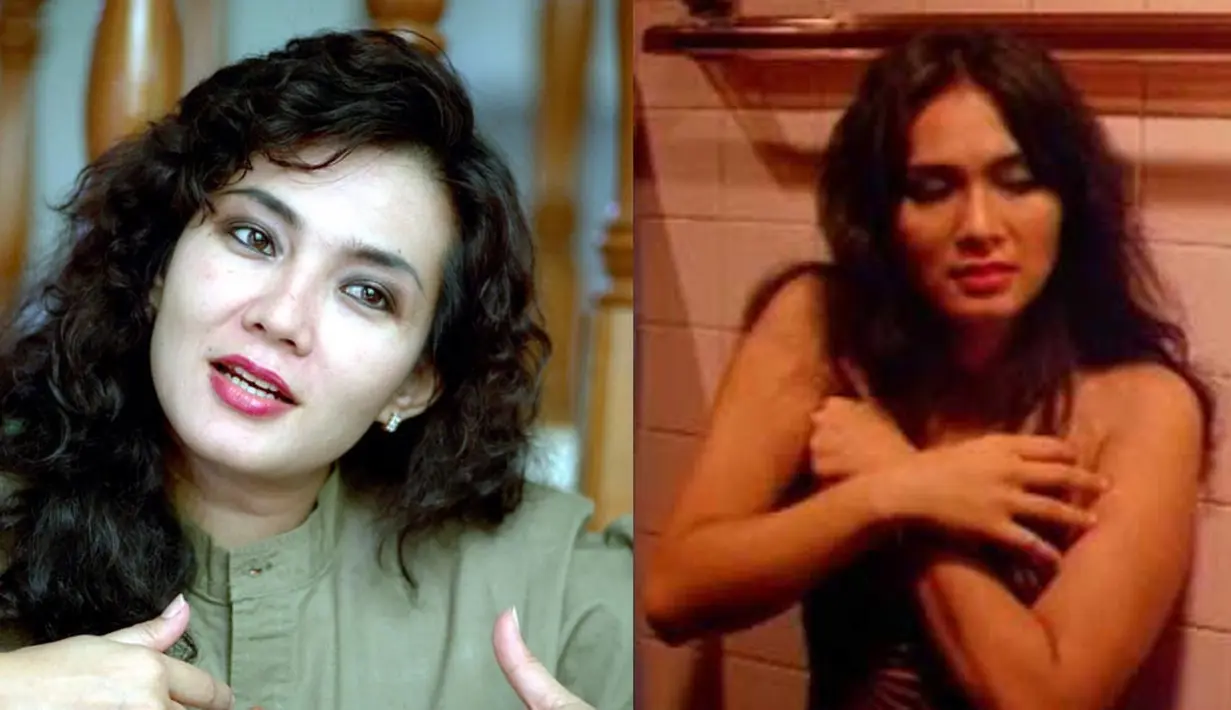Selanjutnya ada Eva Arnaz. Aktris yang satu ini memang sangat terkenal dengan tubuhnya yang seksi. Keberaniannya bertelanjang dada di film Intan Perawan Kubu membuat namanya semakin melejit.  (Doc. Liputan6.com)