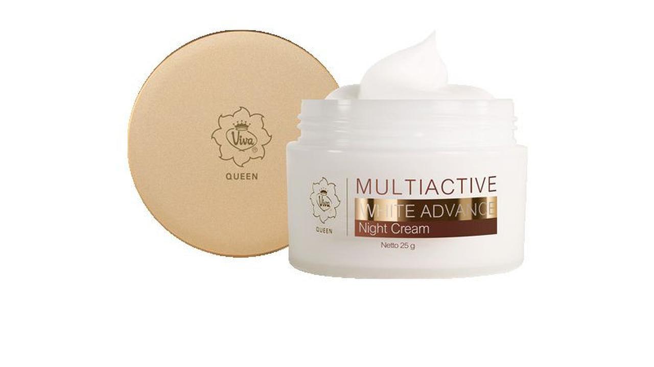 4. Viva Queen Multiactive White Advance Night Cream: Melawan Efek Blue Light