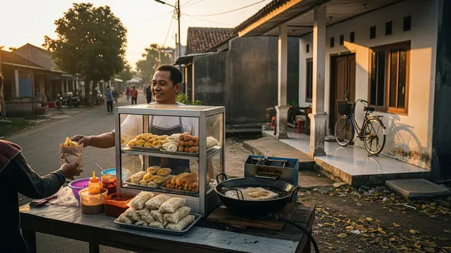 Ide usaha gorengan sore hari cireng