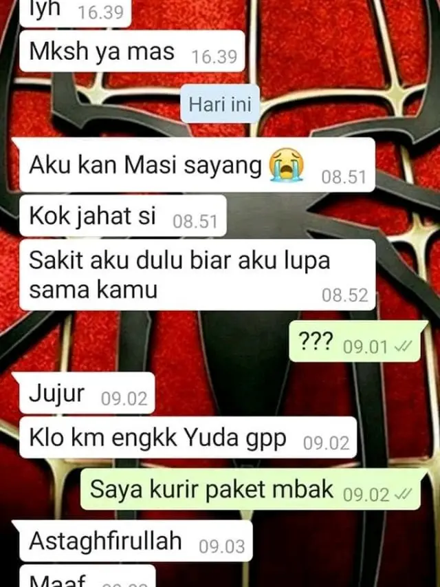 6 Chat Lucu Salah Kirim ke Kurir Ini Bikin Malu