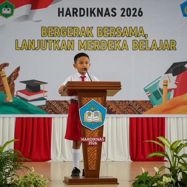 12 Contoh Pidato Hardiknas untuk Anak SD, Tema Menarik dan Penuh Makna