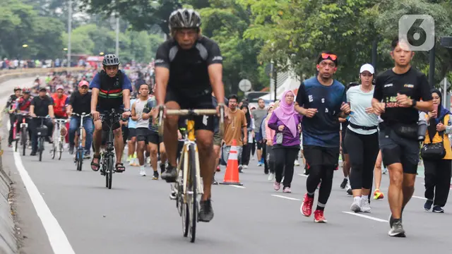 Potret Hari Bebas Kendaraan Bermotor Terakhir di 2024