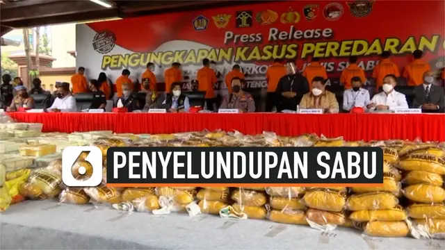 VIDEO: Polisi Sita 2,5 Ton Sabu, Tembak Mati Salah Satu Tersangka