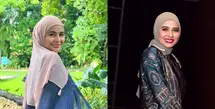 Meisya Siregar identik dengan gaya hijab yang panjang. Meski demikian, penampilannya tetap terlihat stylish yang bisa jadi inspirasi outfit Lebaran [@meisya_siregar]
