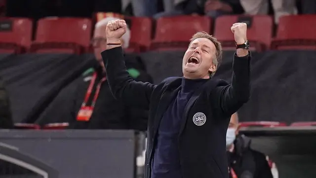 FOTO: Kalahkan Austria, Denmark Segel Tiket Piala Dunia 2022