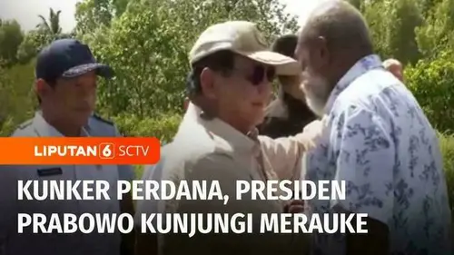 VIDEO: Presiden Prabowo Tiba di Papua Selatan untuk Kunker Perdana