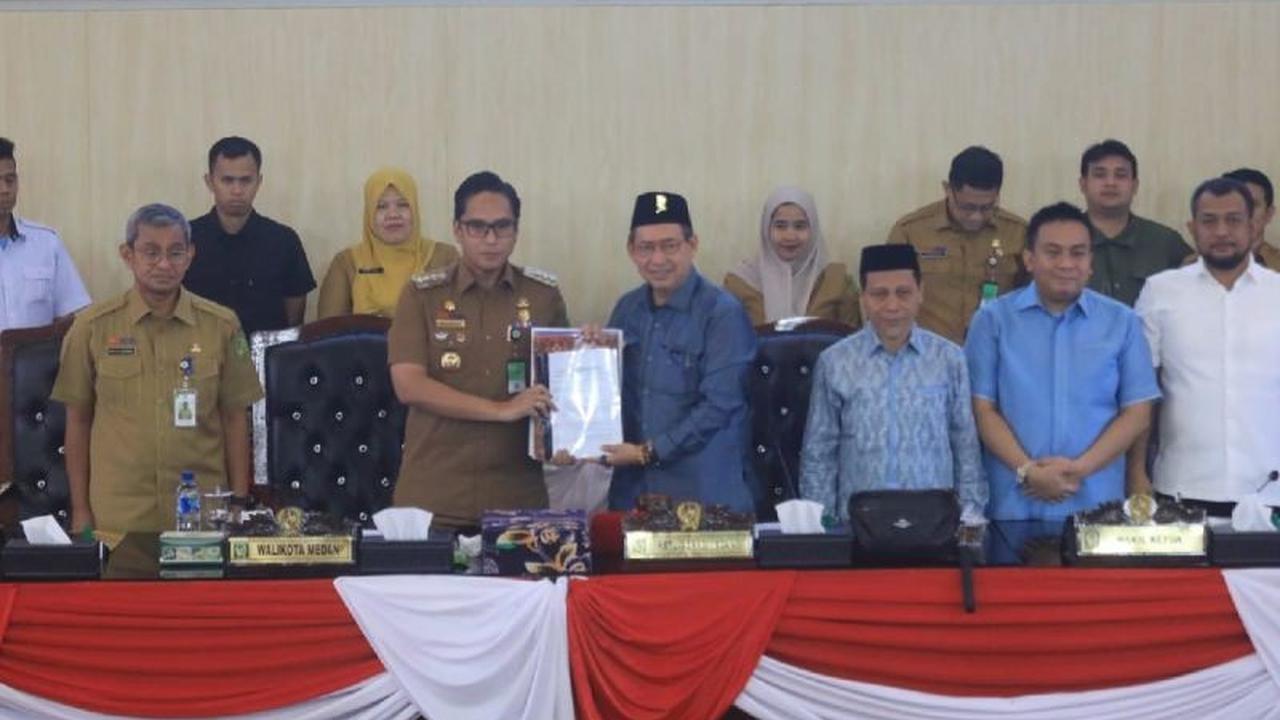 Terungkap! P-APBD Kota Medan 2025 Disepakati, Pendapatan Turun Rp670 Miliar