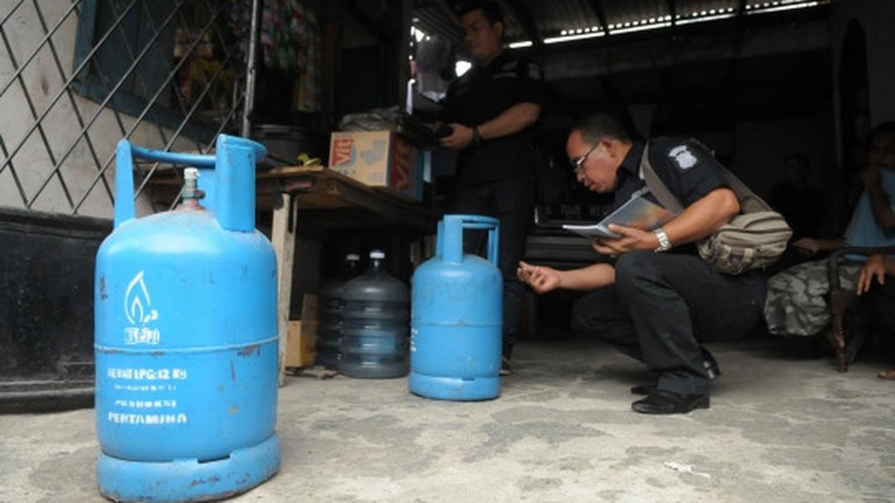 Polisi selidiki temuan dua tabung gas 12 kg yang berisi air