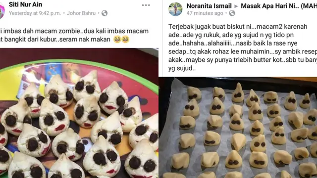Biskuit dengan Empat Bahan