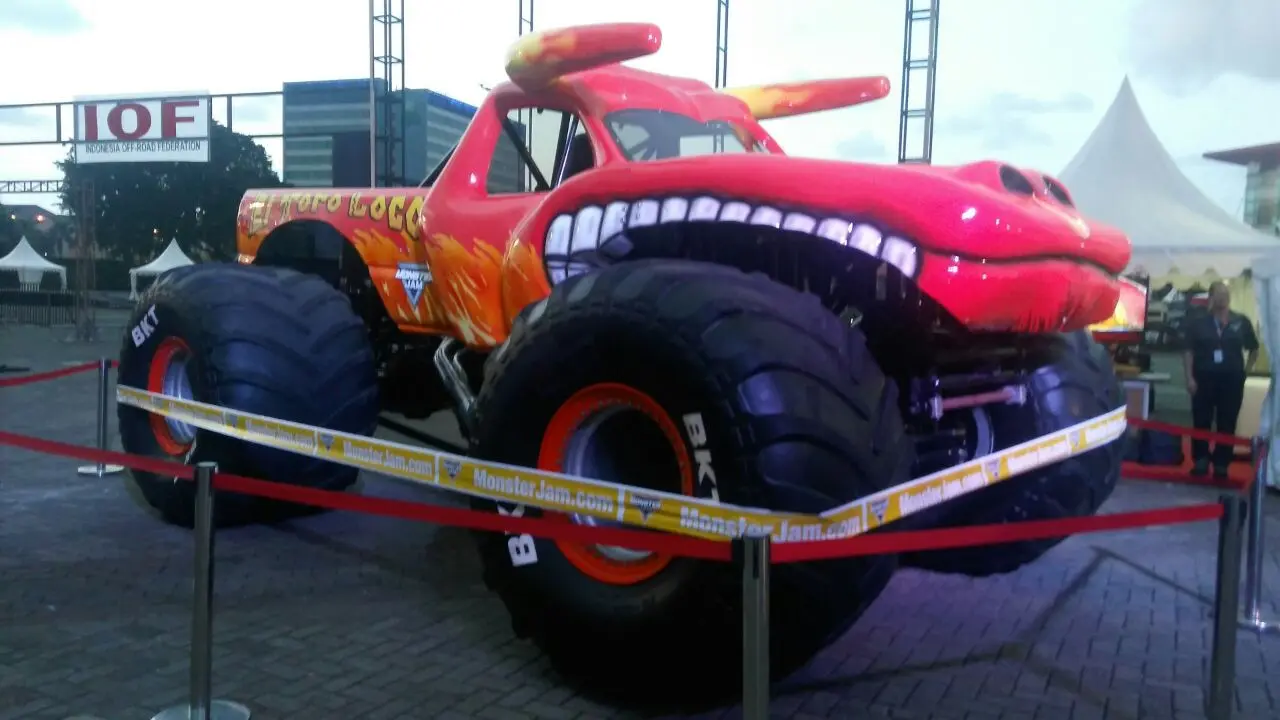 Truk Monster El Toro Loco (Arief A/Liputan6.com)