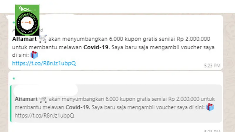 Alfamart Bagi-bagi Kupon Senilai Rp 2 Juta untuk Perangi COVID-19