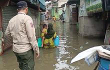 16 RT dan 3 Ruas Jalan di Pesisir Utara Jakarta Terendam Banjir Rob, Depan JIS Kebanjiran