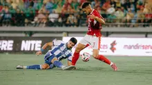 Pertandingan Bali United versus Persib Bandung di BRI Super League 2025/2026. (Alit Binawan/Bola.com)