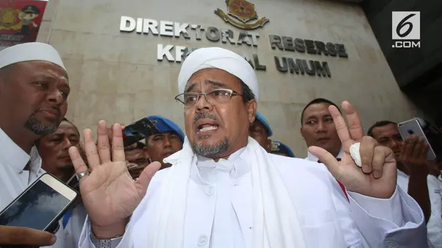 Polda Metro Jaya tak ambil pusing terkait ancaman pimpinan Front Pembela Islam (FPI) Rizieq Shihab yang menawarkan dua pilihan yakni rekonsiliasi dan revolusi.
