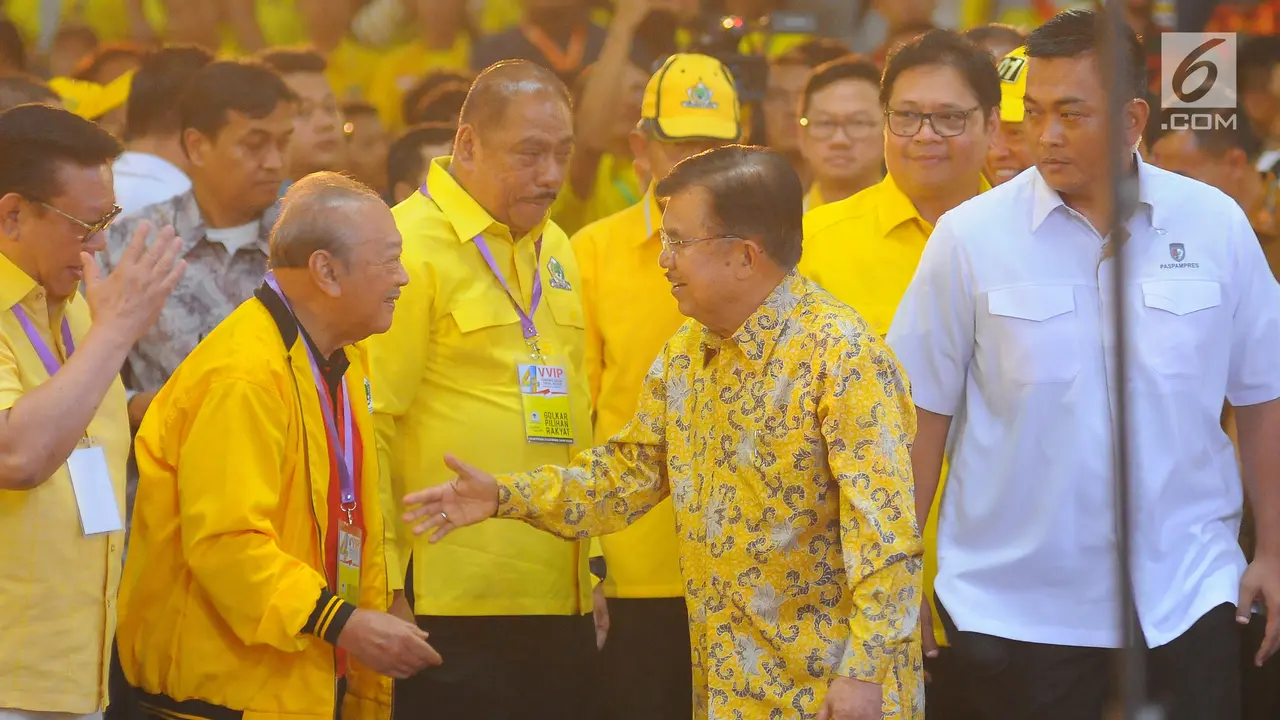Ribuan Kader Hadiri Kampanye Akbar Partai Golkar di Istora Senayan