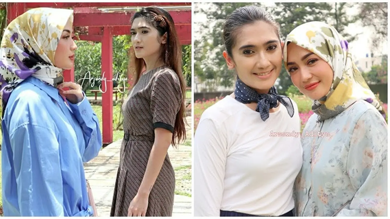 6 Momen Reuni Duo Ratu FTV Imel PC dan Revi Mariska, Curi Perhatian