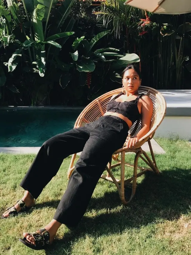 Salwa anak Titi DJ yang selalu jadi cewek mamba