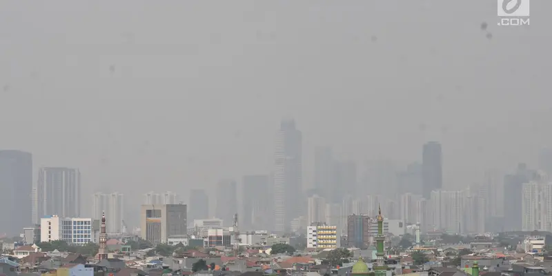 Hari Minggu, Kualitas Udara Jakarta Terburuk Ketiga di Dunia