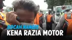 BOCAH NANGIS KETAKUTAN KENA RAZIA MOTOR
