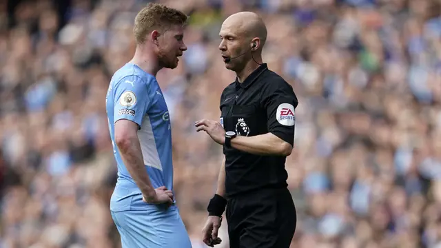 Foto: Ragam Ekspresi Saat Duel Sengit Antara Manchester City Kontra Liverpool di Liga Inggris