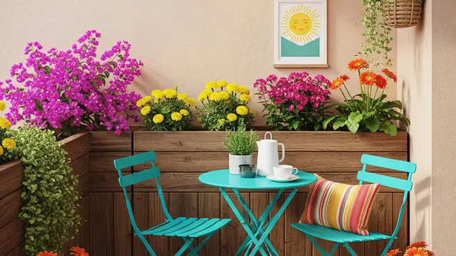 Teras Rumah Sempit Hanya 2x3 Meter Tetap Instagramable dan Fungsional