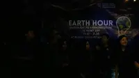 Earth hour di rusun Petamburan (Liputan6.com/ Putu Merta Surya Putra)