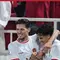 Duo Timnas Indonesia Justin Hubner dan Rafael Struick saat hadapi Korea Selatan di Piala Asia U-23 2024. (Dok PSSI)