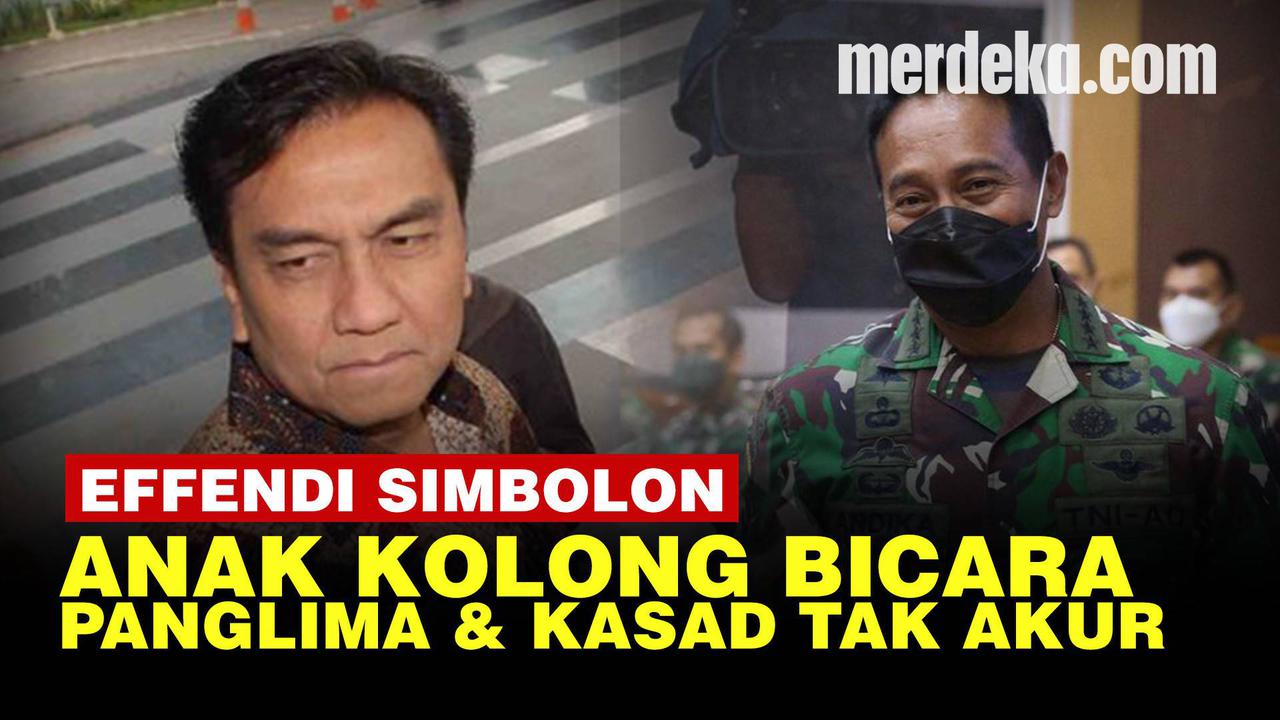 VIDEO: Profil Effendi Simbolon, Anak Kolong Berani Bicara Panglima & Kasad Tak Akur