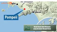 Kok bisa anak manusia ini berubah menjadi batu? Simak kisah nyatanya hanya di sini..