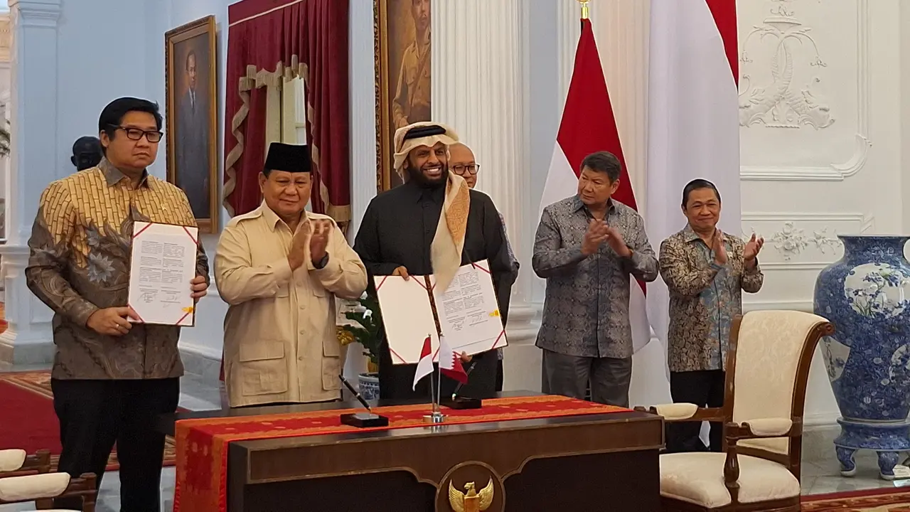 Indonesia dan Qatar resmi menandatangani nota kesepahaman (MoU) proyek pembangunan 1 juta rumah untuk masyarakat Indonesia.