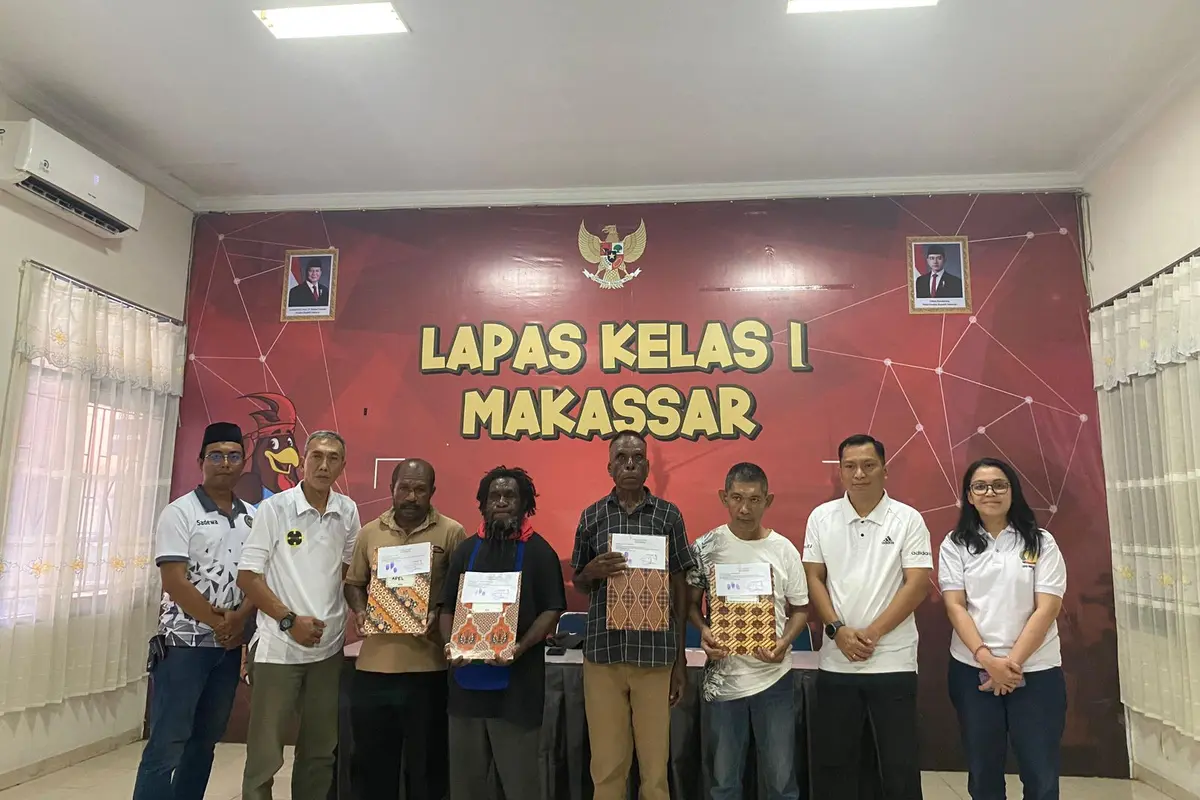 Tiga Terpidana Makar Asal Papua dan ODGH Bebas setelah dapat amnesti