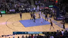 Rudy Gobert mendapat double-double dengan 15 poin dan 16 rebound saat Jazz menang atas Grizzlies, 96-88.