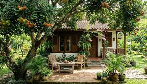 Jenis Pohon Buah di Teras (created by AI)