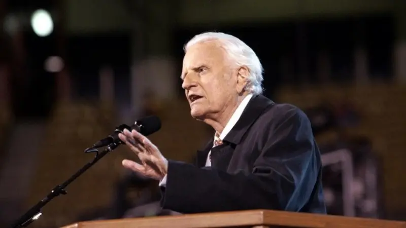 Billy Graham meninggal dunia diusia 99 tahun. (AFP/Larry W. Smith)