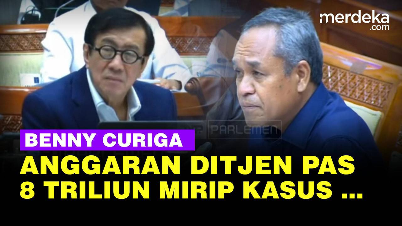 VIDEO: Benny Harman Curigai Anggaran Rp8 T Ditjen PAS "Mirip Kasus Baru-Baru ini Ya"