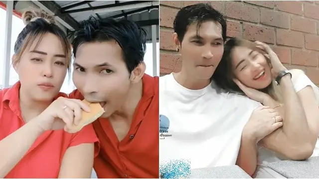 6 Potret Mesra Pinkan Mambo dan Arya Khan, Bak Dunia Milik Berdua