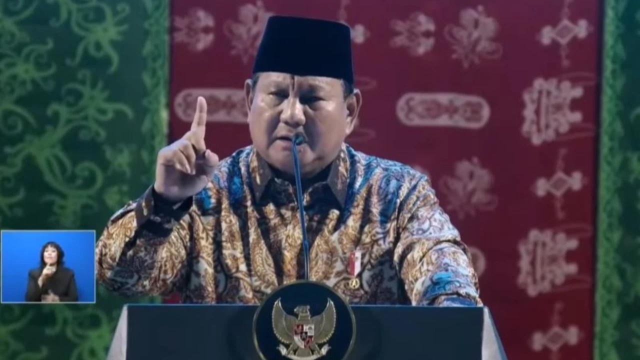 Prabowo: Indonesia Jadi Bangsa Terkaya Keempat, Kritik dan Koreksi Sangat Penting