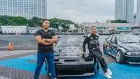 Suasana latihan Alpha Rules Drift Team di Sirkuit J99 Maxx Drift Karawaci. (Dok. Alpha Rules Drift Team)