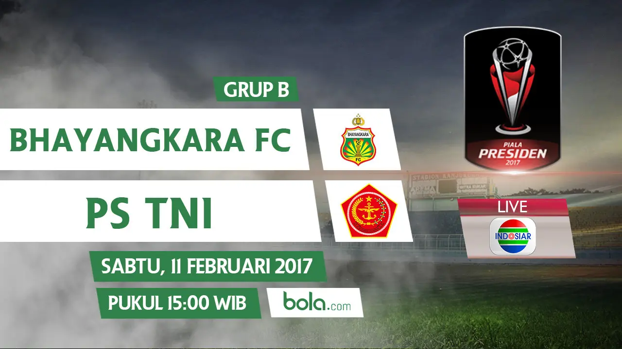 Piala Presiden 2017_Bhayangkara FC Vs PS TNI (Bola.com/Adreanus Titus)
